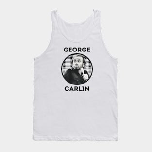 george carlin || dark Tank Top